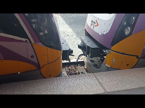 VLine VLocity trains coupling up. Cristian Lawal
