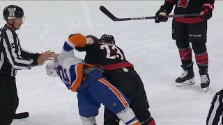 Stefan Noesen Drops The Gloves With Kyle MacLean