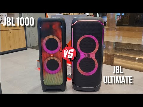JBL Partybox 1000 vs Partybox Ultimate - Monster JBL Partybox's speakers💥🔥