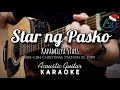 Star Ng Pasko by Kapamilya Stars (Lyrics)| Acoustic Guitar Karaoke | Stellar X3 | Instrumental