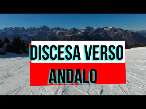 Paganella Ski - Da S. Antonio verso Andalo