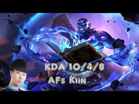 AFs Kiin RYZE vs KENNEN Top (League Of Legends Challenger Replay)