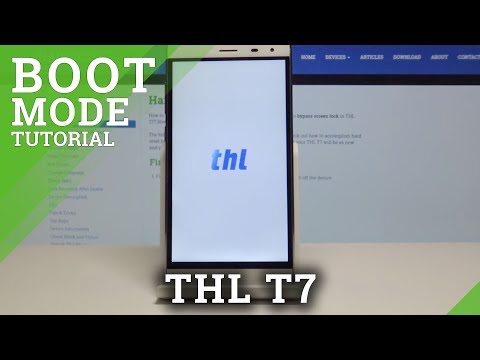 How to Enter & Quit Boot Mode in THL T7 - Boot Mode Tutorial