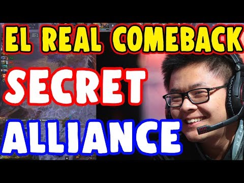 EL REAL VOLTIS!! COMEBACK - SECRET VS ALLIANCE - TI9 DOTA 2