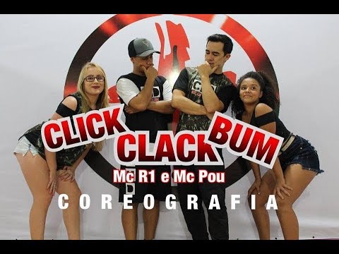 Click Clack Bum - Mc R1 e Pou - Coreografia | Cia Mais Dança Oficial
