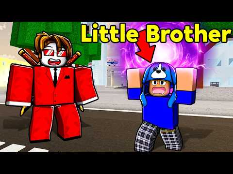 I Turned My Little Brother Into a PRO in Jujutsu Shenanigans… Now I Can’t Beat Him