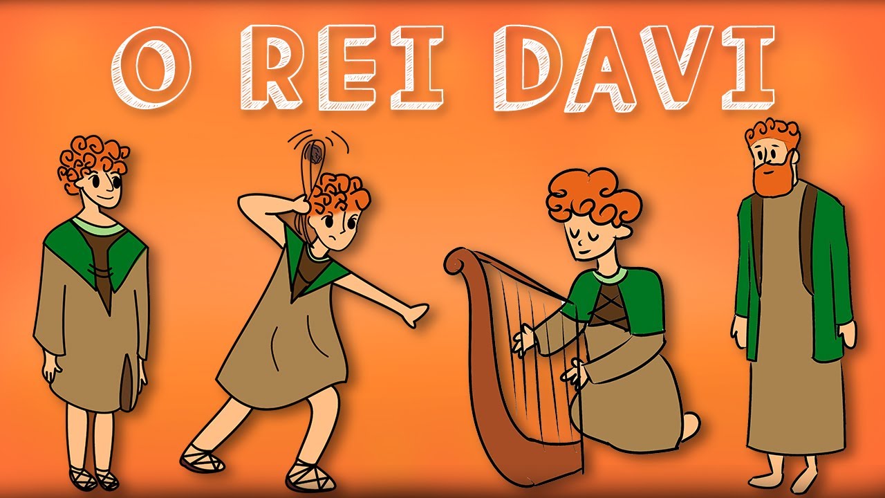 História Bíblica Para Crianças: REI DAVI [um homem segundo o coração de Deus]