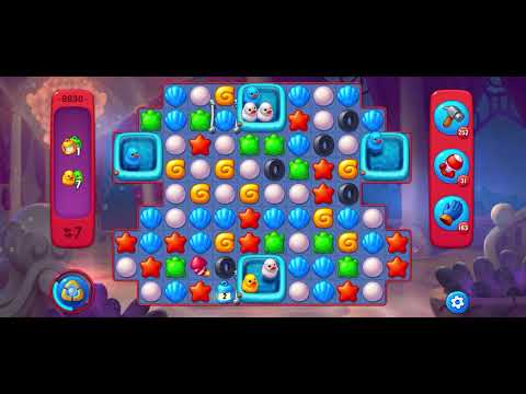 Fishdom Hard level 9830 no boosters フィッシュダム ハード