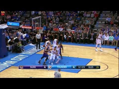 Markieff Morris Highlights Suns vs. Thunder 12.14.2014 - 4 Points