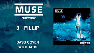 Muse - Fillip (Bass Cover w/ On-Screen Tabs)