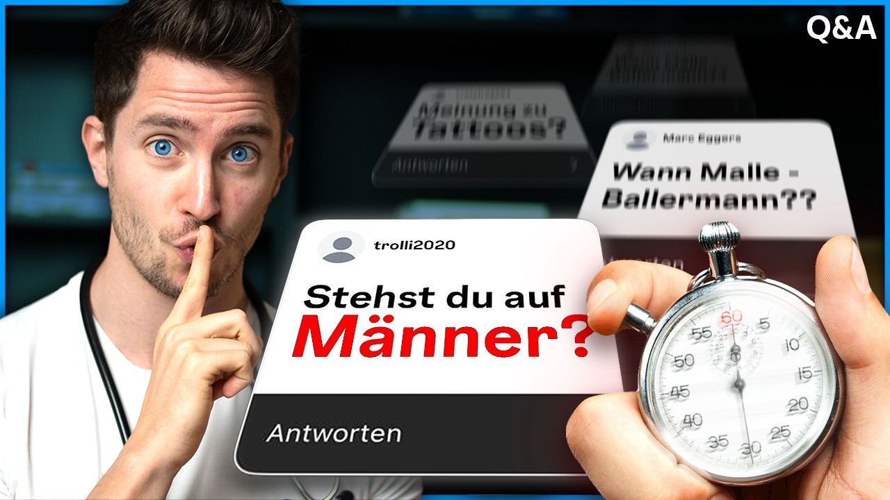 1 MINUTE, 1 FRAGE - Arzt beantwortet eure intimen Fragen! (Q&A mit Doc Felix) | doc.felix