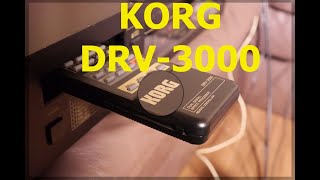 Video thumbnail for KORG DRV3000 VINTAGE RACK GLORY by Clifton Wright