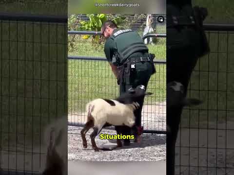 goat attack😨 #shortsvideo