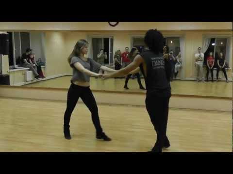 Zouk Class 23.04.12 at Brazuka Dance School - Wakko Oliviér & Маша Величкина