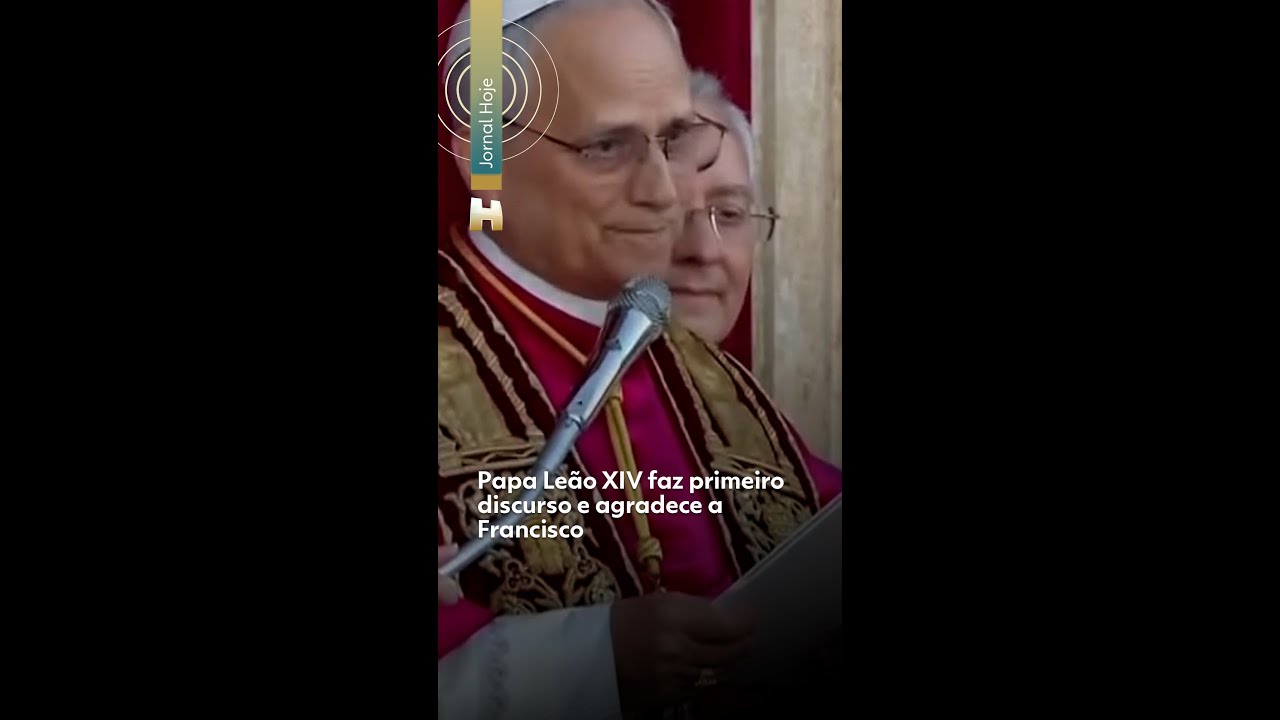 'Sou um filho de Santo Agostinho': Veja as primeiras palavras de Leão XIV como novo papa