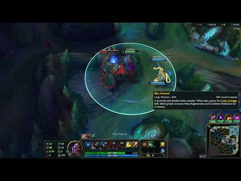 Malphite vs Shyvana jungle Preseason 8