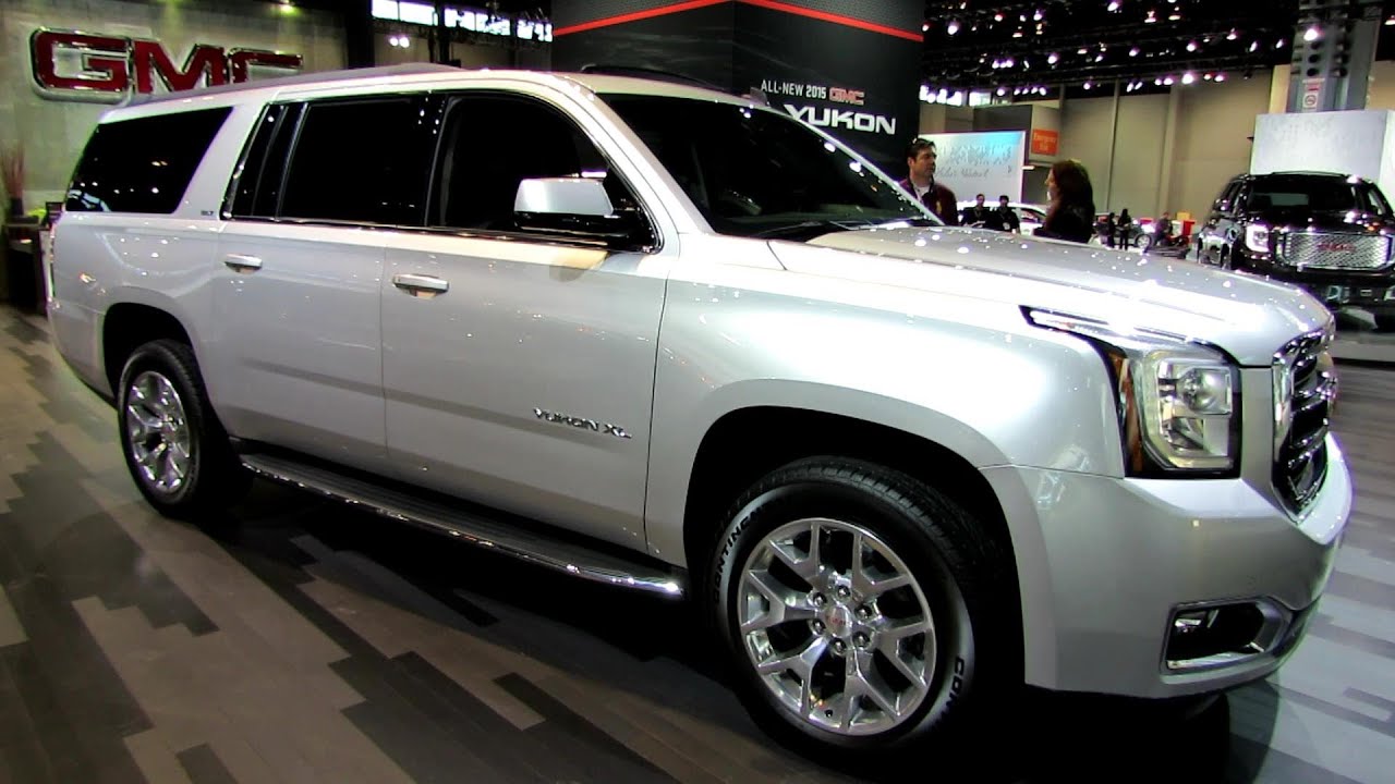 2015 GMC Yukon XL - Exterior and Interior Walkaround - Debut at 2014 Chicago Auto Show