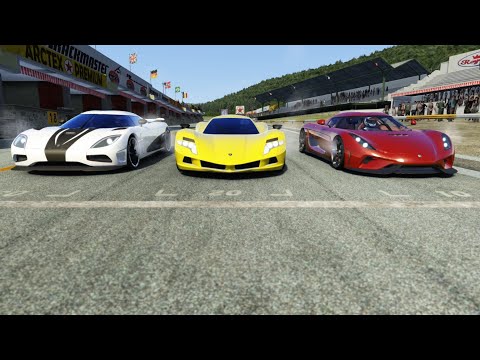 Thumbnail for Aspark Owl Electric Hypercar vs Koenigsegg Agera R vs Koegnisegg Regera at Old Spa by Aspark