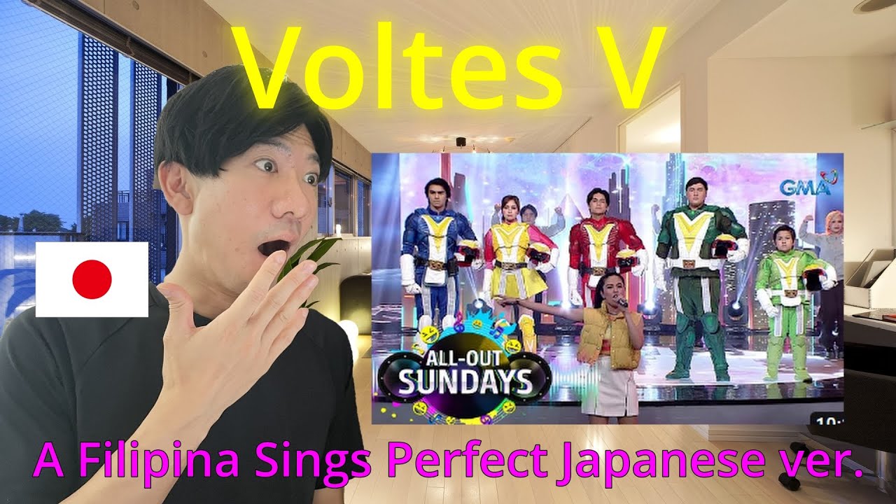 Japanese Response To A Filipina Sings in Japanese / Team Voltes V, nag-Volt in na sa AOS Stage!