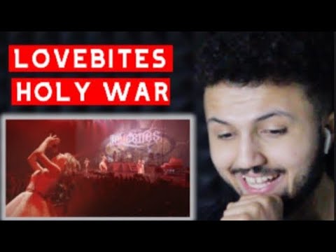 LOVEBITES HOLY WAR LIVE REACTION *THIS IS CRAZY*