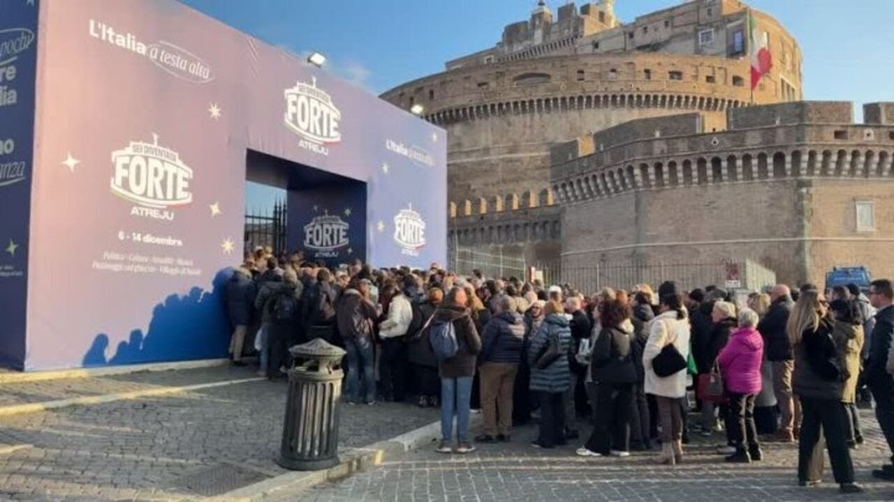 Atreju, giornata conclusiva con Meloni: file e corse ai cancelli