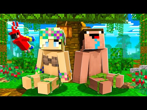 BriannaPlayz - I Got Trapped in the Middle of the Rainforest in Minecraft...