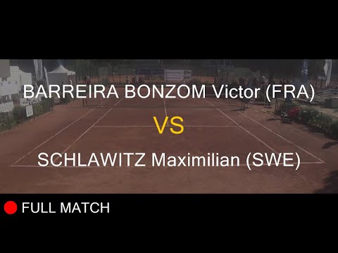 BARREIRA BONZOM Victor (FRA) VS SCHLAWITZ Maximilian (SWE) - La Balle Mimosa 2022
