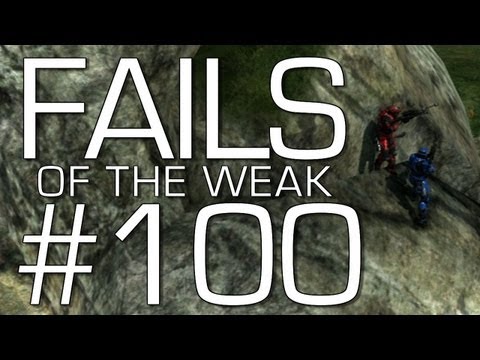 Fails of the Weak: Ep. 100 - Funny Halo: Reach Bloopers and Screw Ups! | Rooster Teeth