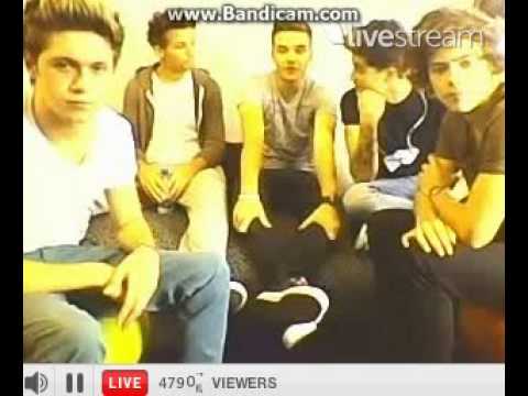 Twitcam One Direction 20-09-2012