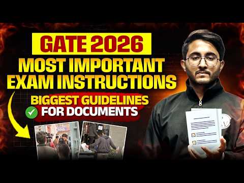 GATE 2026 Documents Required | Exam Day Guidelines Explained