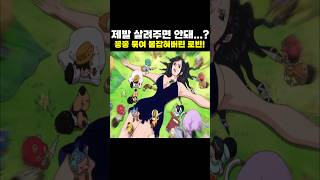 꽁꽁 묶여 붙잡혀버린 로빈!
