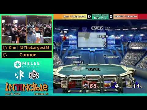 Invincible 6  -  Winners Quarters  -  kate / Rongunshu Vs. Kendrick / Samantha