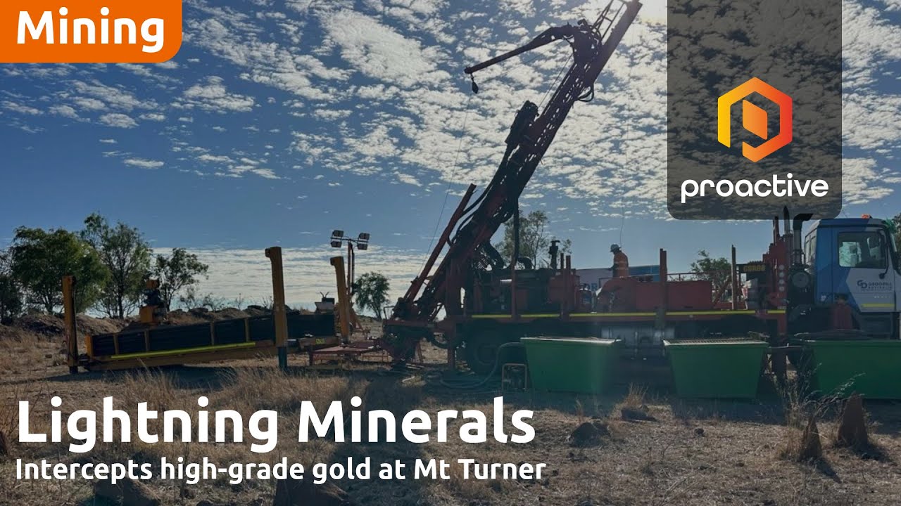 Lightning Minerals gold drill hits high-grade at surface