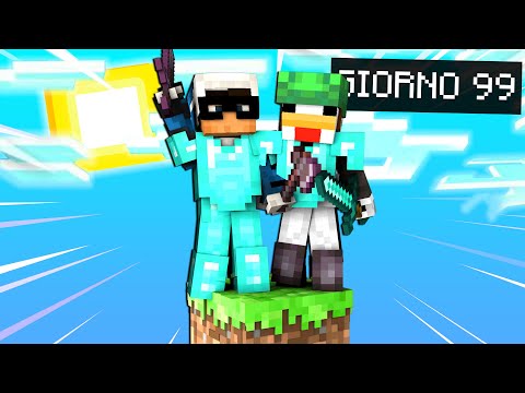 IL NOSTRO ULTIMO GIORNO IN MINECRAFT CON UN SOLO BLOCCO - ITA