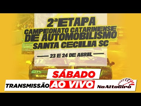 [SÁBADO] 2ª ETAPA CCA 2022 - SANTA CECÍLIA/SC - CAMPEONATO CATARINENSE DE AUTOMOBILISMO