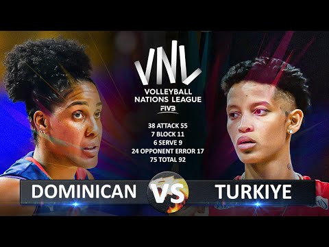 Dominican Republic vs Türkiye | Women's VNL 2024