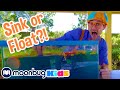 Sink Or Float With Blippi Fun Science Experiment For Kids Educational Videos For Toddlers