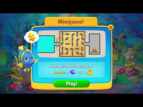 FISHDOM:  💥💥 Level 9550 First tries  No boosters + 💎💎💎 Minigame 💎💎💎 💥💥