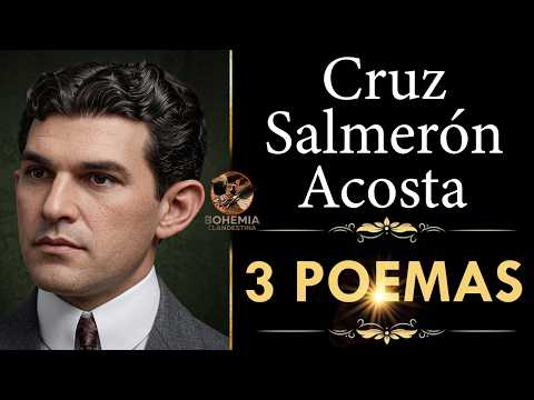 3 POEMAS de Cruz Salmerón Acosta