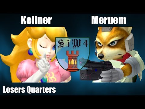 SiW4 - eR | Kellner (Peach) Vs. Meruem (Fox) - Losers Quarters - Melee Singles