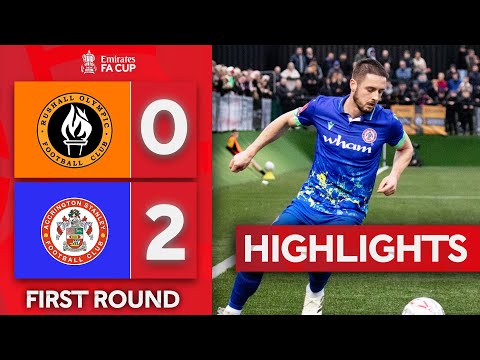 Stanley In The Hat | Rushall Olympic 0-2 Accrington Stanley | Emirates FA Cup 24-25
