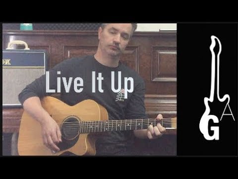 Live It Up by Mental As Anything, song lesson with tabbed guitar solo.