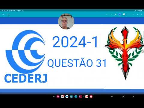 CEDERJ 2024-1 questão 31, As constantes reais a e b são tais que o resto da divisão do polinômio