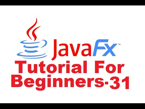 JavaFx Tutorial For Beginners 31 - Creating Media Player in JavaFX