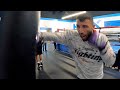 AVNI YILDIRIM DISPLAYS BRUTAL POWER DRILLING HEAVY BAG TRAINING FOR CANELO ALVAREZ FIGHT