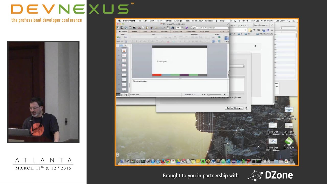 Devnexus 2015 - Apache Usergrid, an open source BaaS - Lee Grey