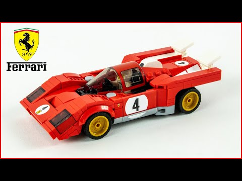 Vidéo LEGO Speed Champions 76906 : 1970 Ferrari 512 M