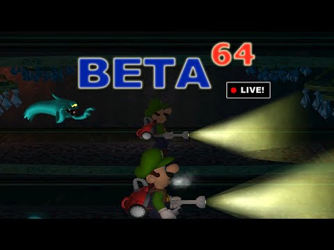 Beta64 Live - Luigi's Mansion PAL (JFF)