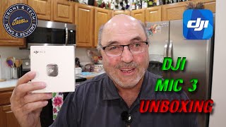 DJI Mic 3 - Unboxing the Single Mic Version