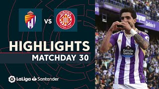 Videoresumen del Valladolid - Girona